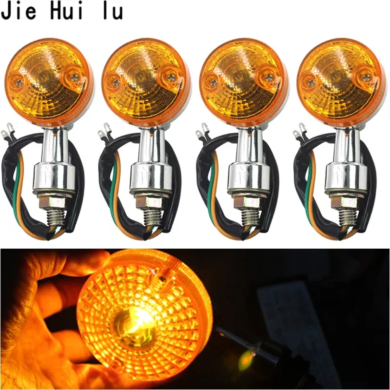 NEW2023 4PCS Motorcycle Turn Signal Lights Indicator Lamp Amber Flashers Turn Signals Indicator Lights Blinkers Flasher Amber Li
NEW2023 4PCS Motorcycle Turn Signal Lights Indicator Lamp Amber Flashers Turn Signals Indicator Lights Blinkers Flasher Amber Li