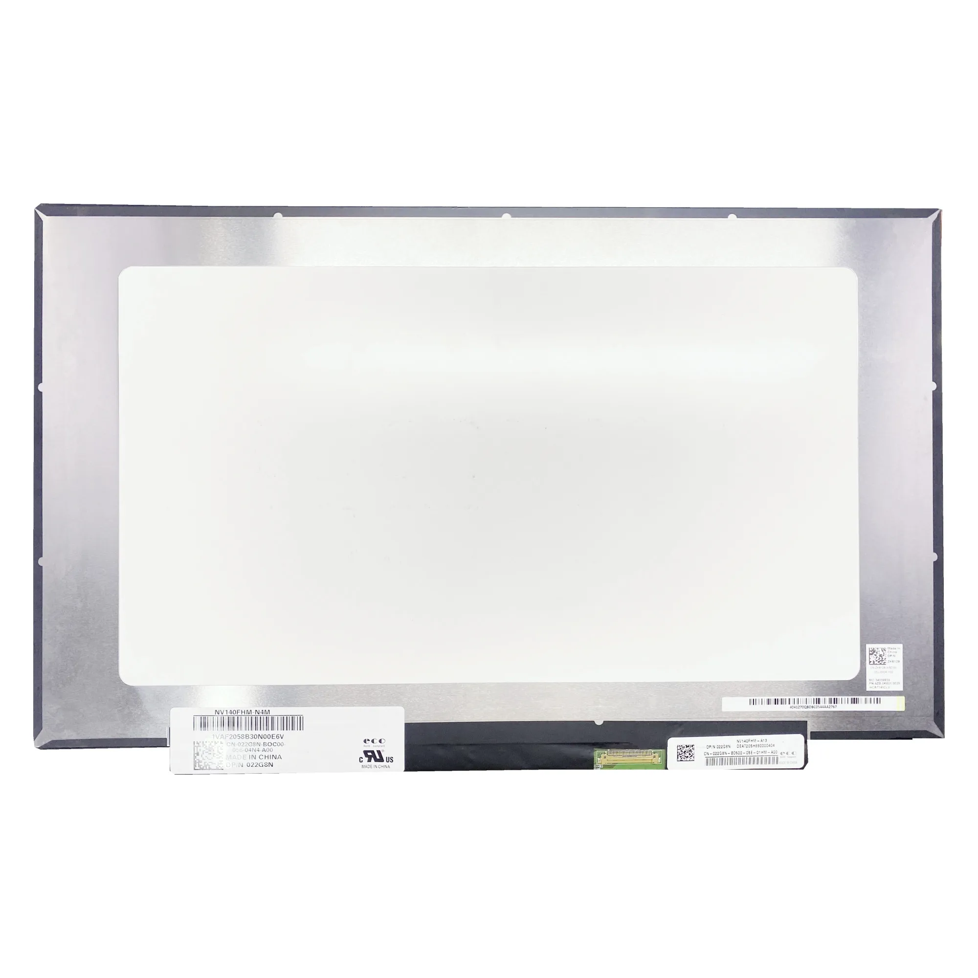 NV140FHM-N4M NV140FHM N4M 14,0 ''ЖК-экран для ноутбука, Матрица экрана 1920*1080 EDP 30 PIN
NV140FHM-N4M NV140FHM N4M 14,0 ''ЖК-экран для ноутбука, Матрица экрана 1920*1080 EDP 30 PIN