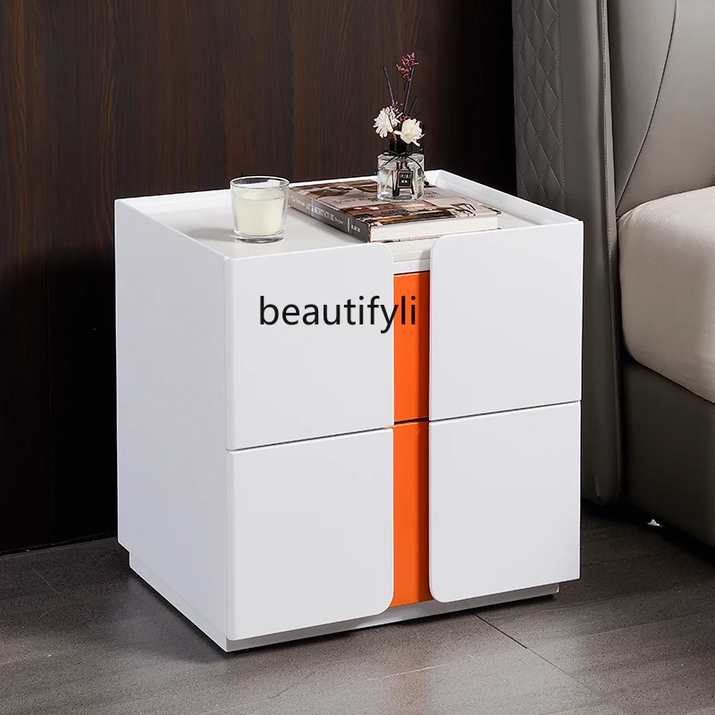 GY Italian Stone Plate Bedside Table Simple Modern Entry Lux Style Ins Style Bedroom Bedside Cabinet Storage Organizer Cabinet
GY Italian Stone Plate Bedside Table Simple Modern Entry Lux Style Ins Style Bedroom Bedside Cabinet Storage Organizer Cabinet
