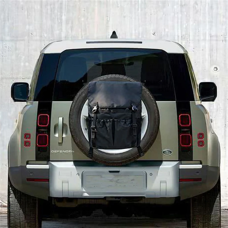 Car Oxford And Leather Cloth Spare Tire Bag Truck Camping Equipment Vehicle Spare Tire Garbage Bag For Auto SUV Truck Vehicle
Car Oxford And Leather Cloth Spare Tire Bag Truck Camping Equipment Vehicle Spare Tire Garbage Bag For Auto SUV Truck Vehicle