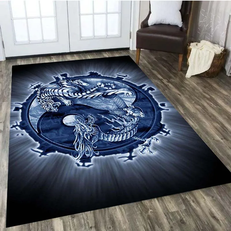 Dragon and Tiger Gossip Carpet Living Room Home Decor Sofa Table Rug Anti Slip Chair Cushion Lounge Mat Dragon Carpet Tiger Rug
Dragon and Tiger Gossip Carpet Living Room Home Decor Sofa Table Rug Anti Slip Chair Cushion Lounge Mat Dragon Carpet Tiger Rug