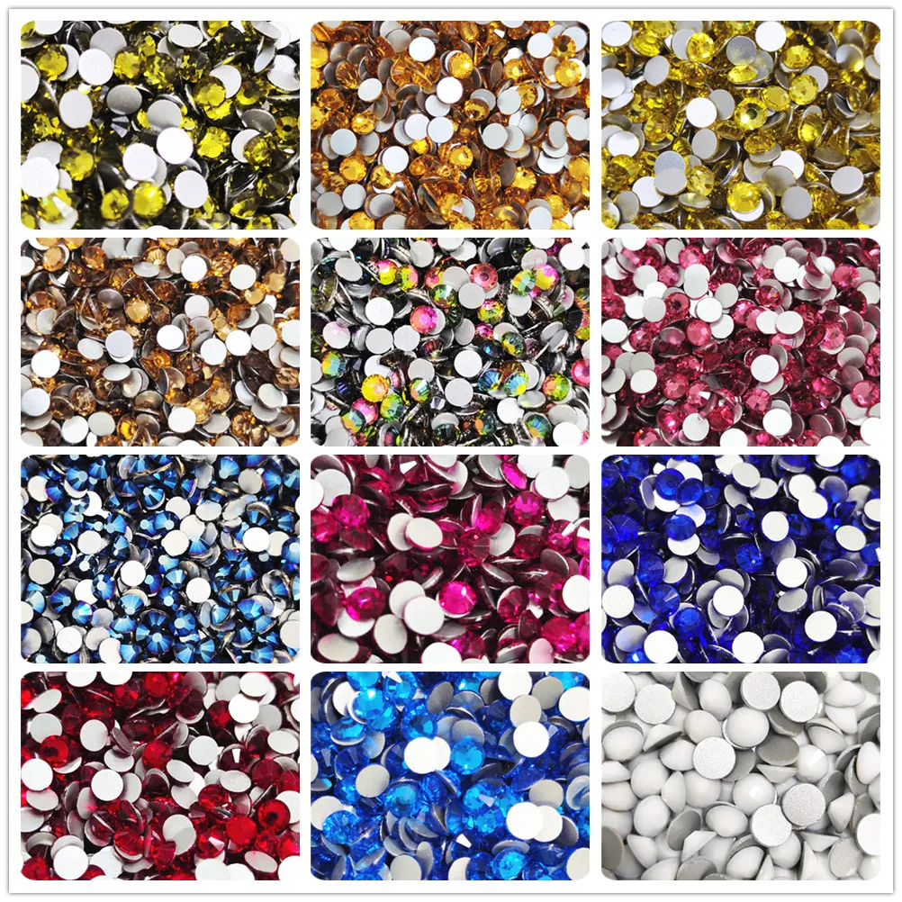 

Size SS6 SS10 SS12 SS16 SS20 Crystal Rhinestones Non Hot Fix Flat Back Strass & Fabric Garment Rhinestones For Nails Decorations