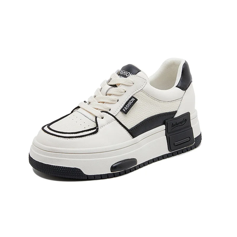 

Обувь Jordy Женская на платформе, кожаная спортивная обувь для отдыха, высокие кроссовки белого цвета, весна-осень