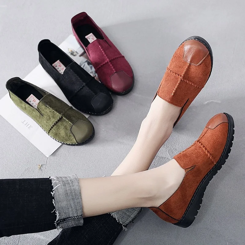 2022 Women's Vintage Moccasins Flat Ladies Slip on Shallow Loafers Female Casual Shoes Women's Breathable Footwear Plus Size
2022 Women's Vintage Moccasins Flat Ladies Slip on Shallow Loafers Female Casual Shoes Women's Breathable Footwear Plus Size