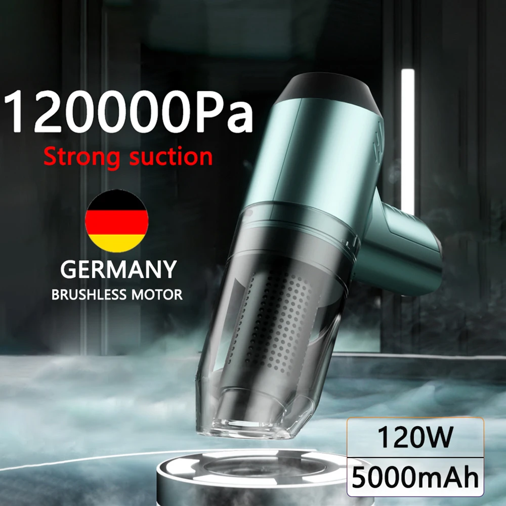 120000Pa 3 in1 Wireless Vacuum Cleaner Strong Suction Car Vacuum Cleaner Mini Portable For Home Antibacterial Dust Collector
120000Pa 3 in1 Wireless Vacuum Cleaner Strong Suction Car Vacuum Cleaner Mini Portable For Home Antibacterial Dust Collector