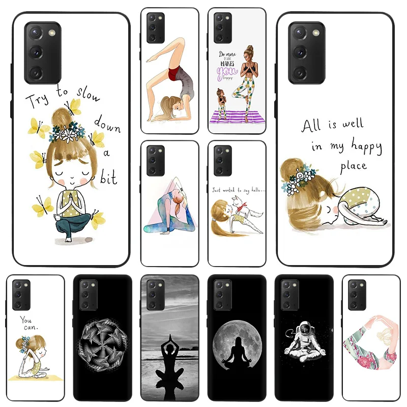 Phone Case For Samsung S21 Plus S20 FE S10 Lite S9 Yoga Girl Cartoon Black Soft Shockproof Cover For Galaxy Note 20 Ultra 10 9 8
Phone Case For Samsung S21 Plus S20 FE S10 Lite S9 Yoga Girl Cartoon Black Soft Shockproof Cover For Galaxy Note 20 Ultra 10 9 8