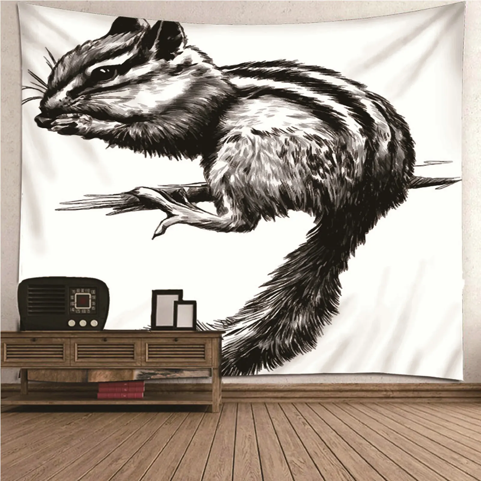 Home Decor Set Polyester Tapestry Nature animal Squirrel Wall Hanging Blanket Dorm Art Decor Covering
Home Decor Set Polyester Tapestry Nature animal Squirrel Wall Hanging Blanket Dorm Art Decor Covering