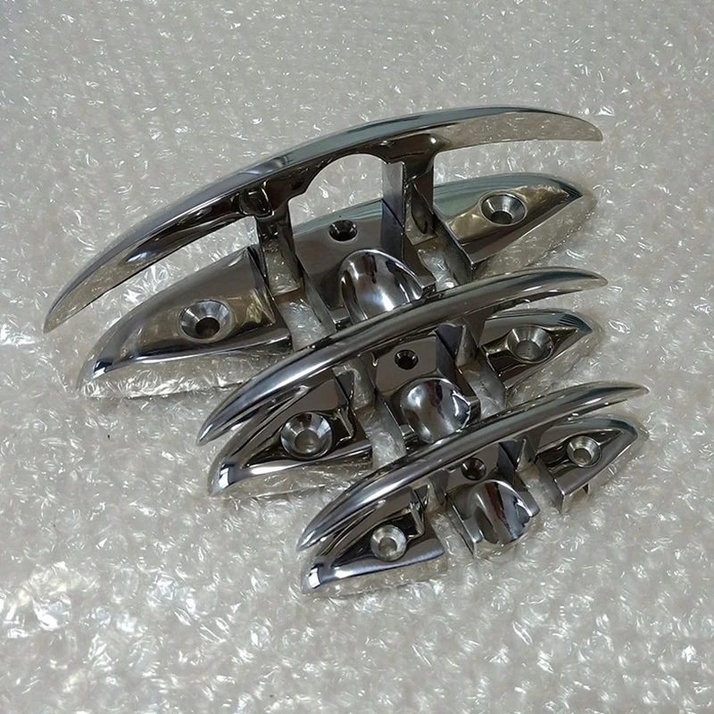 2PCS Stainless Steel 316 Flush Boat Cleats 5 inch 6 inch 8 inch Marine Yacht Sailboat Ships Floating Dock Cleat Boat Accessories
2PCS Stainless Steel 316 Flush Boat Cleats 5 inch 6 inch 8 inch Marine Yacht Sailboat Ships Floating Dock Cleat Boat Accessories