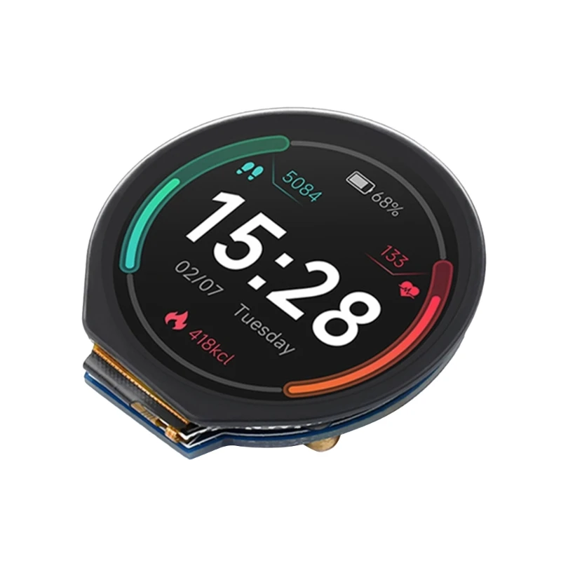 1.28" TFT LCD Display Module Round RGB 240x240 GC9A01 Driver 4Wire SPI Interface Dropship
1.28" TFT LCD Display Module Round RGB 240x240 GC9A01 Driver 4Wire SPI Interface Dropship