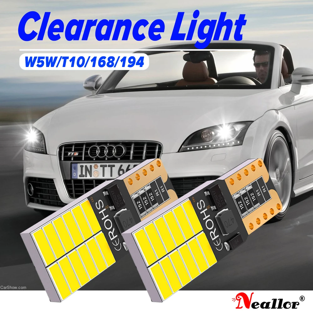 Упаковка T10 W5W 168 194 Led Canbus лампочка для салона автомобиля Canbus для автомобильных ламп купольсветильник Автомобильный Клин боковой номерной зн...
Упаковка T10 W5W 168 194 Led Canbus лампочка для салона автомобиля Canbus для автомобильных ламп купольсветильник Автомобильный Клин боковой номерной зн...