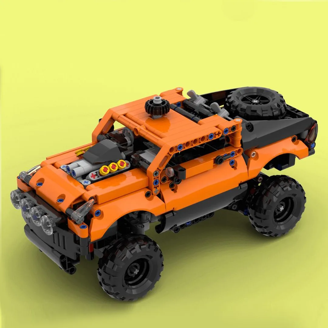 MOC-96678 Compact Trophy Truck (Manual) Building Block Model Spliced Toy Puzzle Kids Gift
MOC-96678 Compact Trophy Truck (Manual) Building Block Model Spliced Toy Puzzle Kids Gift