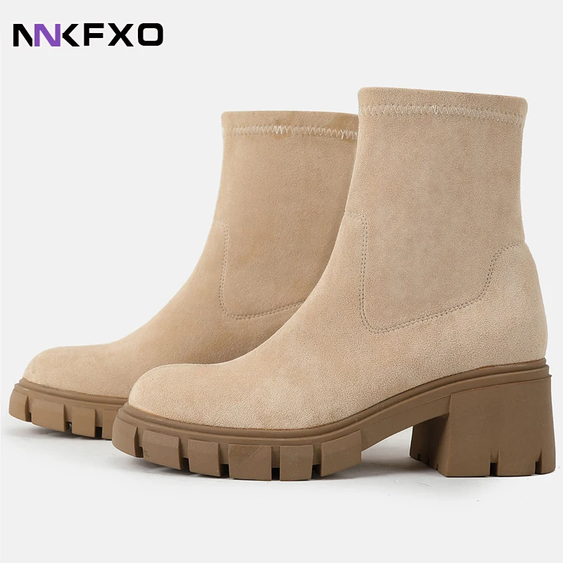 Platform Heel Boots Women Autumn Winter Brand Designer Boot Ankle Boots Non Slip Female Shoes Botas Mujer Handmade
Platform Heel Boots Women Autumn Winter Brand Designer Boot Ankle Boots Non Slip Female Shoes Botas Mujer Handmade