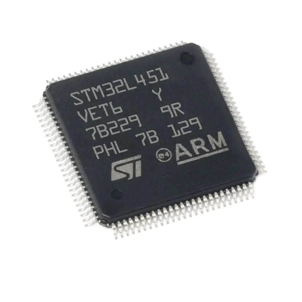 STM32L451VET6 STM32L451VE STM32L451V STM32L451 STM32L STM32 STM IC MCU LQPFP-100
STM32L451VET6 STM32L451VE STM32L451V STM32L451 STM32L STM32 STM IC MCU LQPFP-100