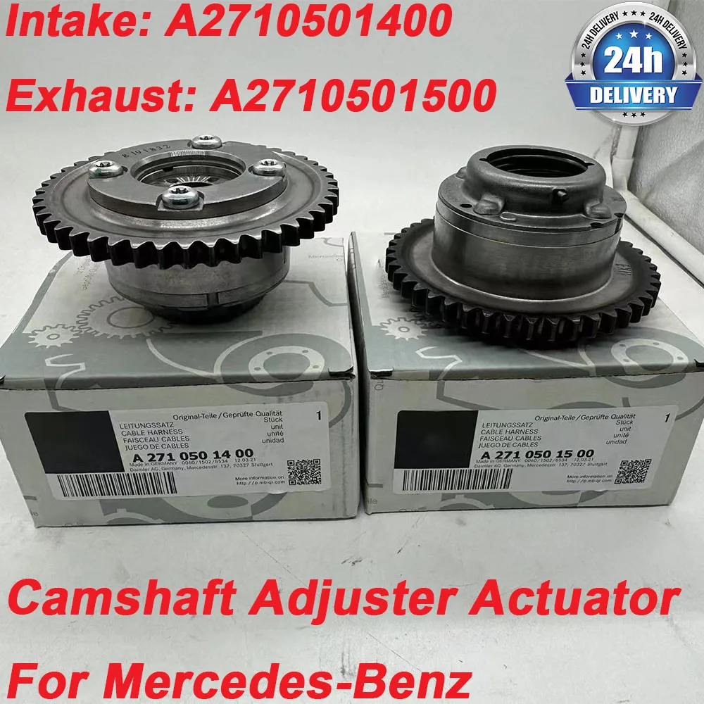 

A2710501400 A2710501500 Intake & Exhaust Camshaft Adjuster W/Original Box For Mercedes-Benz C250 SLK250 A2710502847 A2710502947