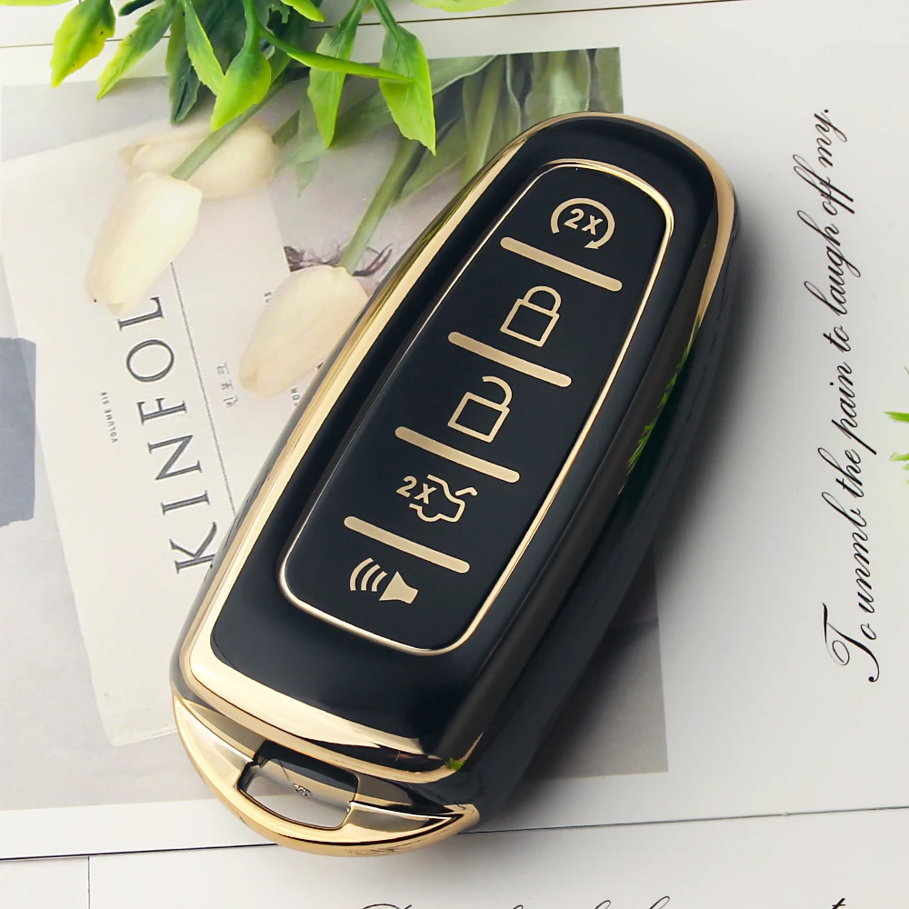 KEYYOU 5-кнопочный дистанционный смарт-чехол из ТПУ для Ford Explorer Edge Escape Flex Taurus 2011 2012 2013 2014 2015 Защита
KEYYOU 5-кнопочный дистанционный смарт-чехол из ТПУ для Ford Explorer Edge Escape Flex Taurus 2011 2012 2013 2014 2015 Защита