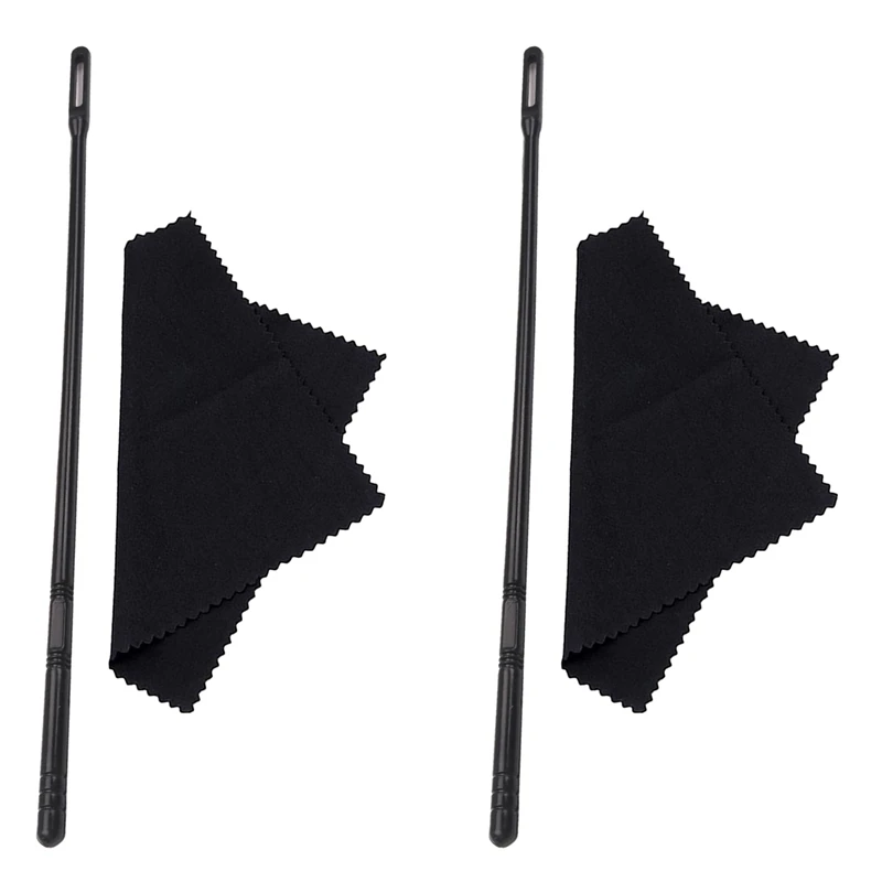2X Woodwind Instruments Accessory Cleaning-Sticks For Flute Cleaning Rod With Cloth For Flute Flute Cleaning Kit
2X Woodwind Instruments Accessory Cleaning-Sticks For Flute Cleaning Rod With Cloth For Flute Flute Cleaning Kit