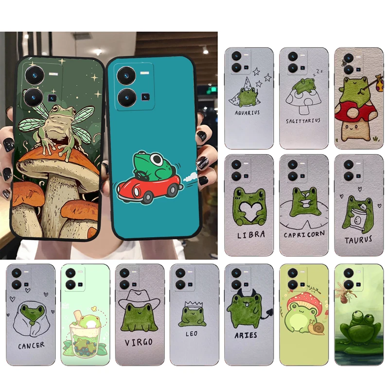 

Phone Case for VIVO Y53S Y33S Y11S Y31 Y21 Y70 Y20 Y21S Y72 Y22S Y35 Y51 Y01 V23E V21 V23 V21E Frog creature Case