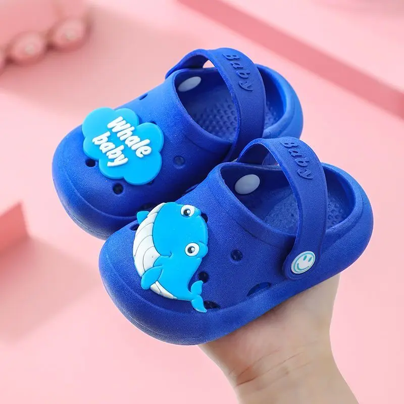 Boys Baby Whale Hole Sandals Cute Cartoon Slippers Breathable Non Slip Beach Sports Shoes Walking Sandals Children's Shoes
Boys Baby Whale Hole Sandals Cute Cartoon Slippers Breathable Non Slip Beach Sports Shoes Walking Sandals Children's Shoes