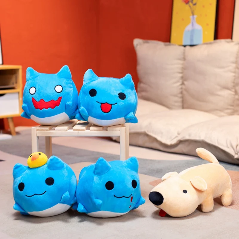 Мягкие игрушки для косплея Bugcat Capoo, голубая Милая кошка с языком, игрушка для собаки, плюшевая мультяшная кукла, красивые подарки для детей 
Мягкие игрушки для косплея Bugcat Capoo, голубая Милая кошка с языком, игрушка для собаки, плюшевая мультяшная кукла, красивые подарки для детей