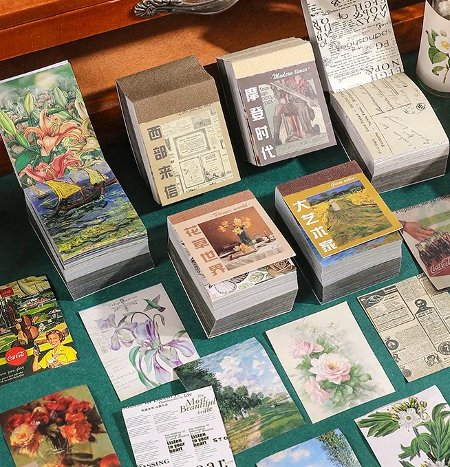 400pcs Vintage DIY Scrapbooking Material paper Decorative hand account Retro hand made material paper
400pcs Vintage DIY Scrapbooking Material paper Decorative hand account Retro hand made material paper