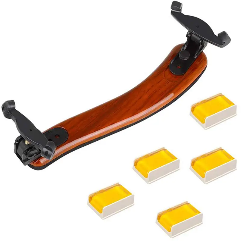 5PCS White Bow Rosin Greek Pitch Friction-Increasing Rosin With 1/4 1/2 Full Size Maple Wood Violin Shoulder Rest
5PCS White Bow Rosin Greek Pitch Friction-Increasing Rosin With 1/4 1/2 Full Size Maple Wood Violin Shoulder Rest