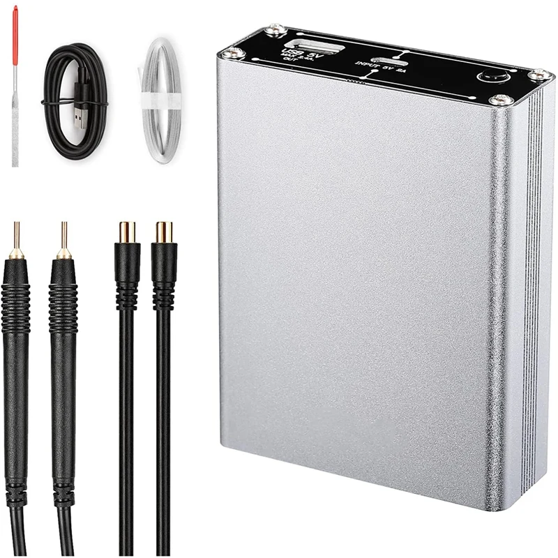 Upgraded Mini Spot Welder with Touchable LCD Display, 30 Gears Adjustable Spot Welder, 5500MA-H USB Rechargeable
Upgraded Mini Spot Welder with Touchable LCD Display, 30 Gears Adjustable Spot Welder, 5500MA-H USB Rechargeable