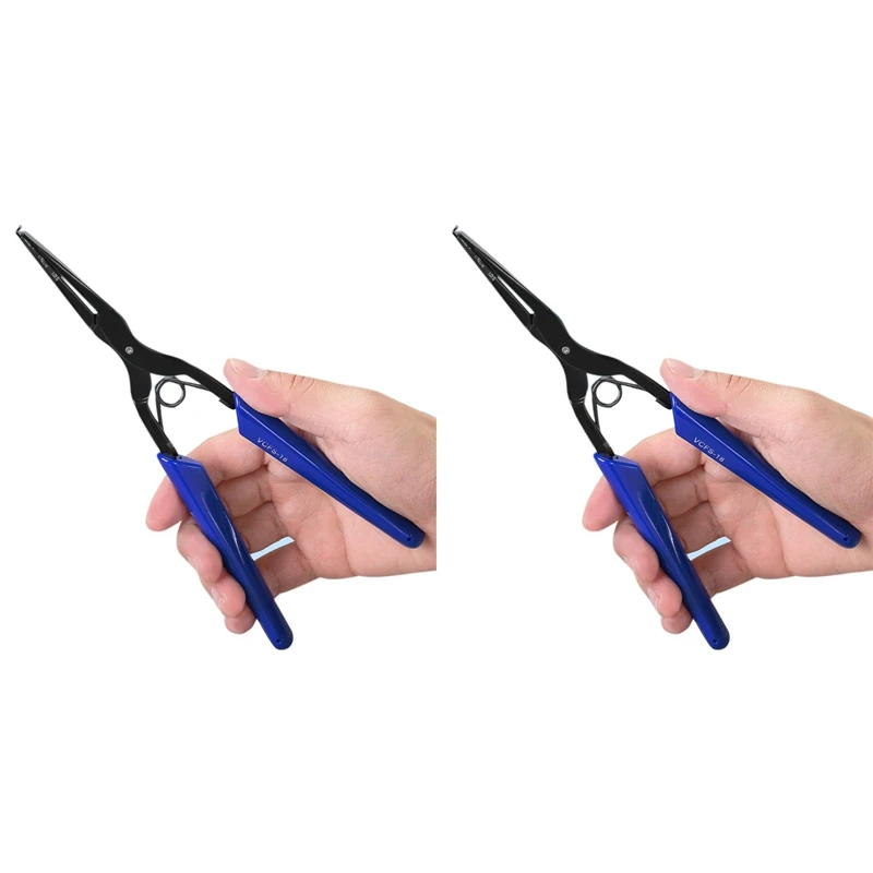 2X New VCFS-18 SC/LC Fiber Optic Connector Plug And Clamp Pull Tool Pilers Fiber Optic Room Tool
2X New VCFS-18 SC/LC Fiber Optic Connector Plug And Clamp Pull Tool Pilers Fiber Optic Room Tool