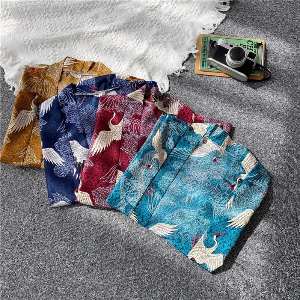 Мужская Повседневная рубашка с цветным принтом, длинными рукавами и отложным воротником, свободная тонкая пляжная рубашка для вечеринки, мужская рубашка 
Мужская Повседневная рубашка с цветным принтом, длинными рукавами и отложным воротником, свободная тонкая пляжная рубашка для вечеринки, мужская рубашка