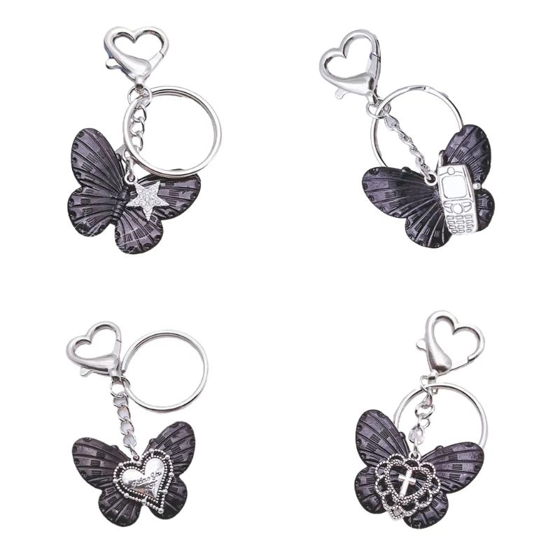 Punk Dark Butterfly Pendant Keychain Simple Y2K Charm Keychain Birthday Gift Drop shipping
Punk Dark Butterfly Pendant Keychain Simple Y2K Charm Keychain Birthday Gift Drop shipping