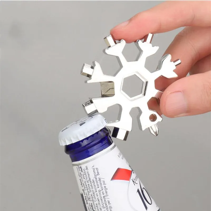 Multi-functional Beer Opener Snowflake Wrench Tool Kitchen Gadgets for Home Multi-purpose Hexagonal Socket High Carbon Steel Bar
Multi-functional Beer Opener Snowflake Wrench Tool Kitchen Gadgets for Home Multi-purpose Hexagonal Socket High Carbon Steel Bar