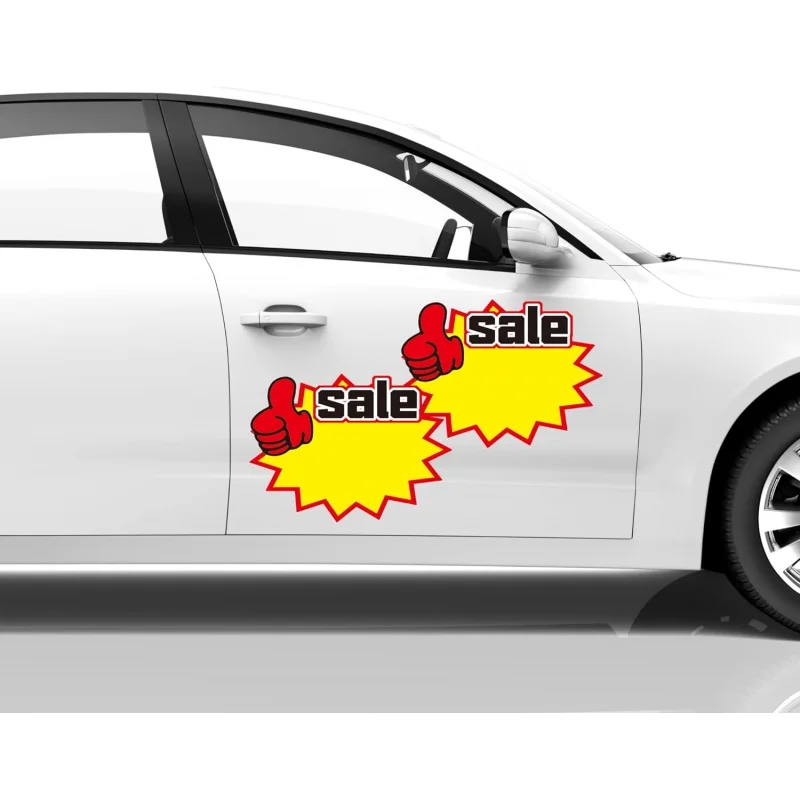 Набор из 2 магнитов Starburst, продажа автомобилей, продажи гаражей, магниты для продажи железных дверей и автомобили
Набор из 2 магнитов Starburst, продажа автомобилей, продажи гаражей, магниты для продажи железных дверей и автомобили