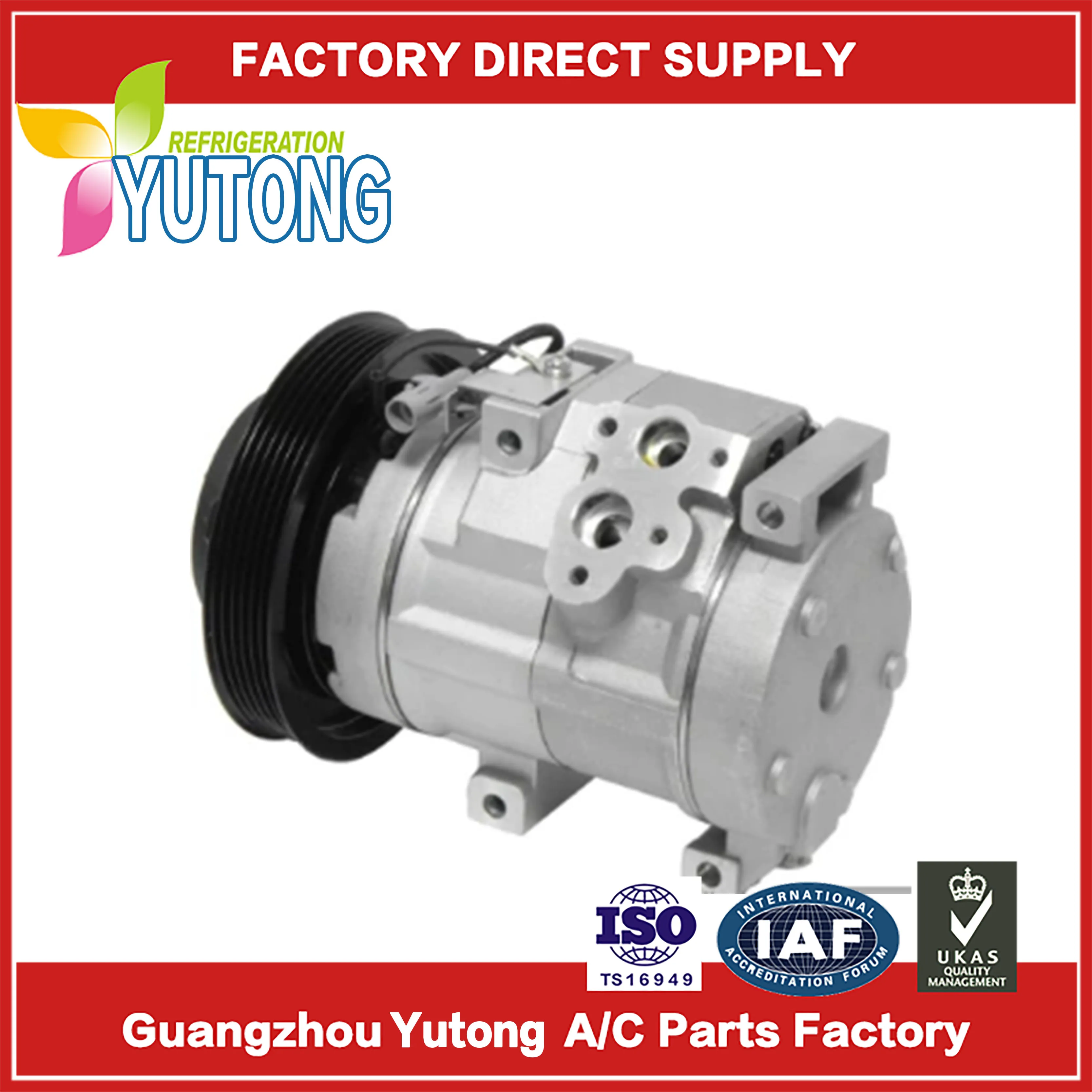 Компрессор переменного тока 10s15L 4710407 4711407 для Toyota Corolla/Matrix77391; CS20101; 4710407; 4711407; C1280R;
Компрессор переменного тока 10s15L 4710407 4711407 для Toyota Corolla/Matrix77391; CS20101; 4710407; 4711407; C1280R;