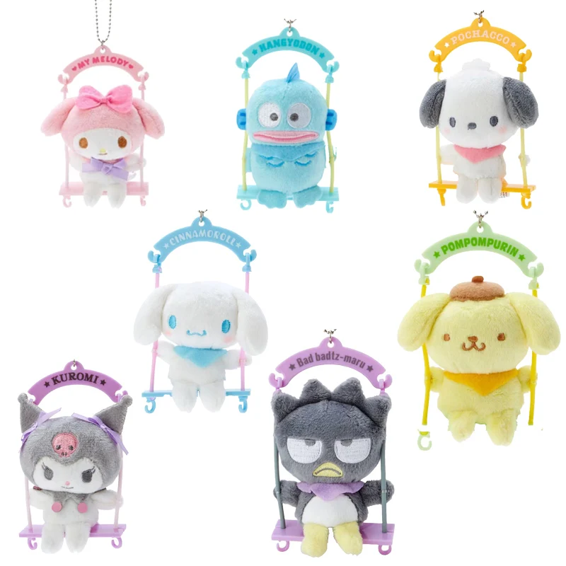 Sanrios My Melody Hangyodon Pochacco Kuromi Cinnamoroll Xo Pompom Purins Swing Pendant Interconnectable Bag Charm Kawaii Gift
Sanrios My Melody Hangyodon Pochacco Kuromi Cinnamoroll Xo Pompom Purins Swing Pendant Interconnectable Bag Charm Kawaii Gift