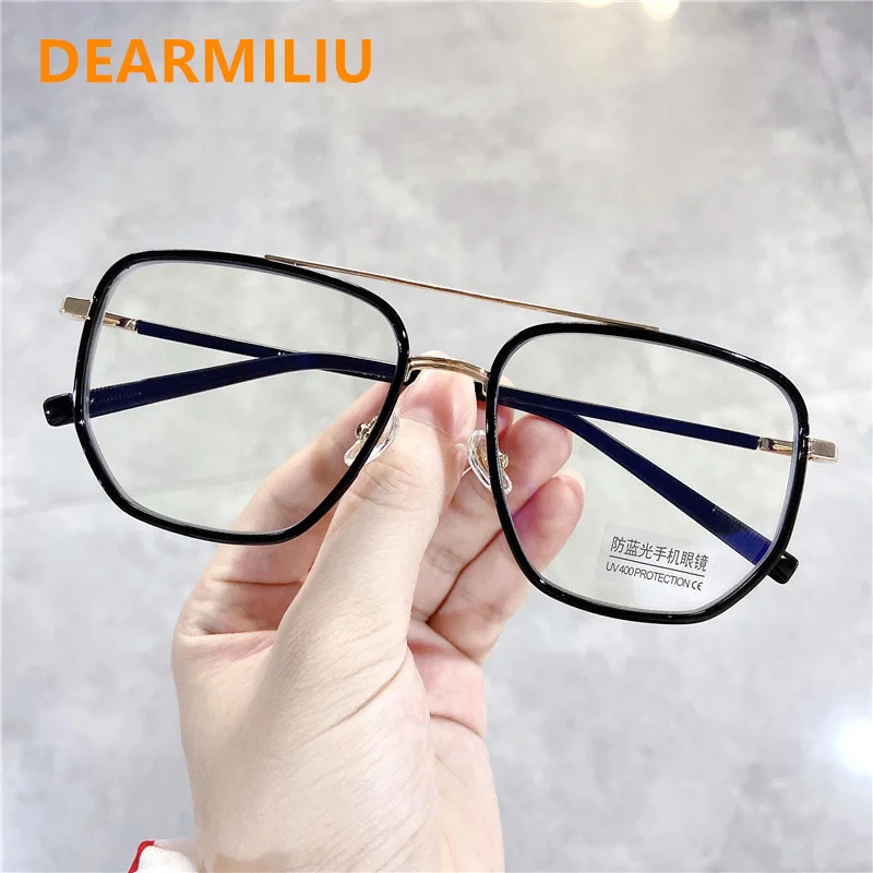 DEARMILIU 2022 NEW Transparent Computer Glasses Frame Women Men Anti Blue Light Eyewear Blocking Glasses Spectacle Eyeglass 2070
DEARMILIU 2022 NEW Transparent Computer Glasses Frame Women Men Anti Blue Light Eyewear Blocking Glasses Spectacle Eyeglass 2070