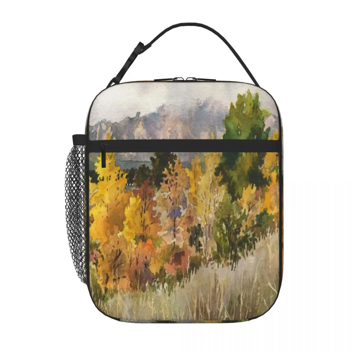 

Misty Fall Day Anne Gifford Lunch Tote Lunch Box Lunch Bags Bags Children'S Lunch Bag