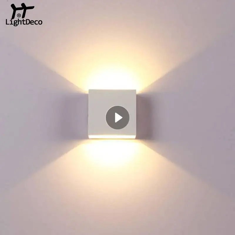 6W LED Wall Light Modern Nordic Luminaire Aluminum Indoor Wall Lamps Living Room Porch Outdoor Indoor For Bedroom Decoration
6W LED Wall Light Modern Nordic Luminaire Aluminum Indoor Wall Lamps Living Room Porch Outdoor Indoor For Bedroom Decoration