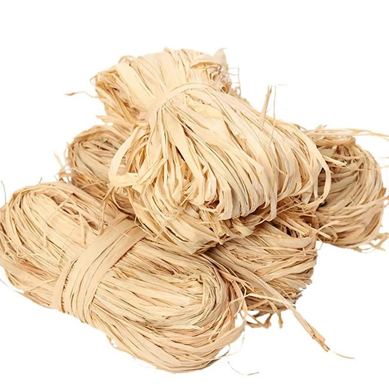 6Pcs Natural Raffia Paper Ribbon For Florist Bouquets Decoration Crafts Christmas Raffia Gift Wrap Ribbon
6Pcs Natural Raffia Paper Ribbon For Florist Bouquets Decoration Crafts Christmas Raffia Gift Wrap Ribbon