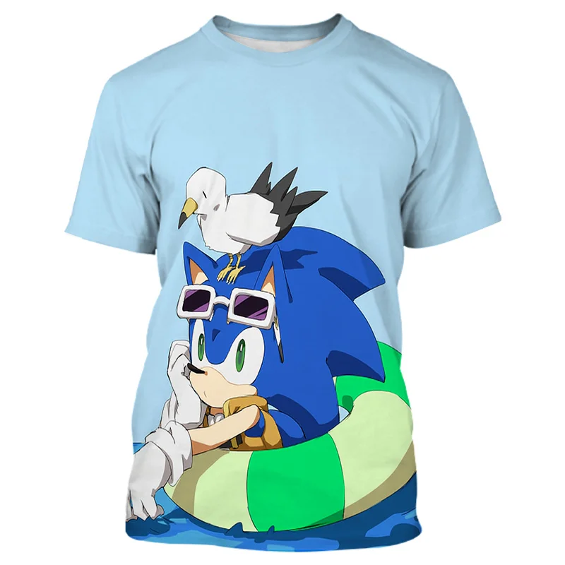 Boys Girls Sonic T Shirt New Summer Cartoon Graphic Printed Short Sleeve T-Shirt For Kids Boys Tee TShirt Tops Girls Clothes
Boys Girls Sonic T Shirt New Summer Cartoon Graphic Printed Short Sleeve T-Shirt For Kids Boys Tee TShirt Tops Girls Clothes