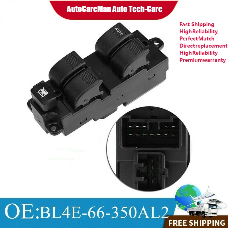 For Mazda 6 03-05 BL4E-66-350AL2 Front Left Window Control Switch BL4E-66-350AL2
For Mazda 6 03-05 BL4E-66-350AL2 Front Left Window Control Switch BL4E-66-350AL2