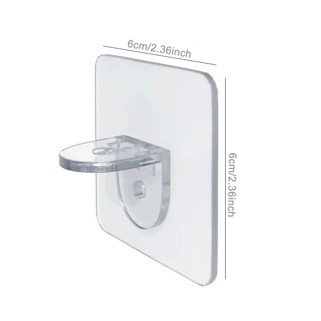 6/12PCS Adhesive Shelf Support Pegs Punch-free Clear Cabinet Shelf Wall Hangers Perforation-free Seamless Clapboard Storage
6/12PCS Adhesive Shelf Support Pegs Punch-free Clear Cabinet Shelf Wall Hangers Perforation-free Seamless Clapboard Storage