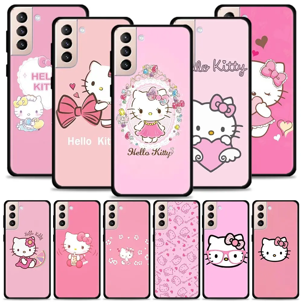 Case For Samsung Galaxy S22 S21 S20 Ultra FE S10 S9 S8 Plus S10e Note 20Ultra 10Plus Cover Hello Kitty Pink Color Style
Case For Samsung Galaxy S22 S21 S20 Ultra FE S10 S9 S8 Plus S10e Note 20Ultra 10Plus Cover Hello Kitty Pink Color Style