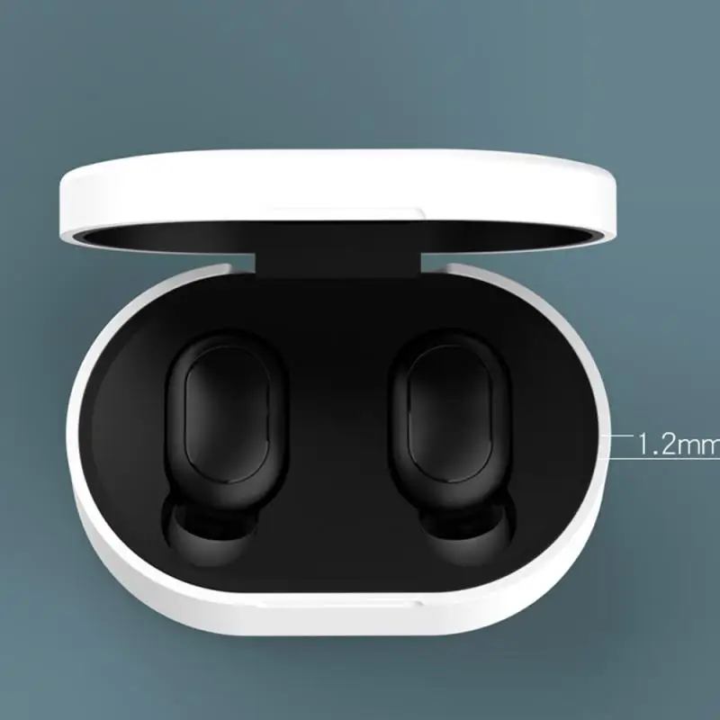 Силиконовый чехол для Redmi Airdots защитный с крючком Xiaomi Mi AirDots 2 наушников коробка