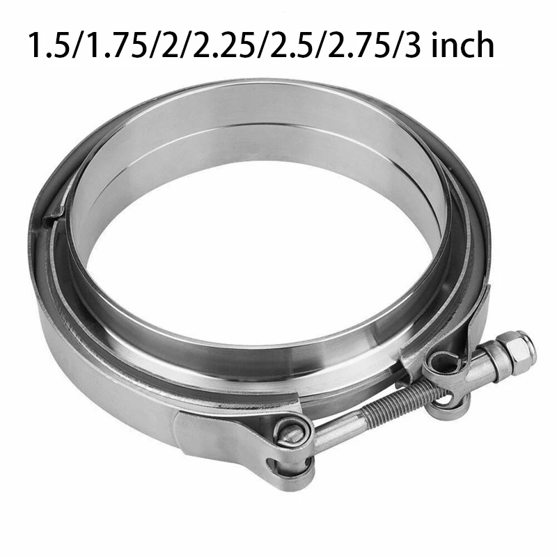 1.5/1.75/2/2.25/2.5/2.75/3 inch Stainless Steel Universal Standard V Band Clamp Male Female Flange Exhaust Pipe Clamp Kit
1.5/1.75/2/2.25/2.5/2.75/3 inch Stainless Steel Universal Standard V Band Clamp Male Female Flange Exhaust Pipe Clamp Kit
