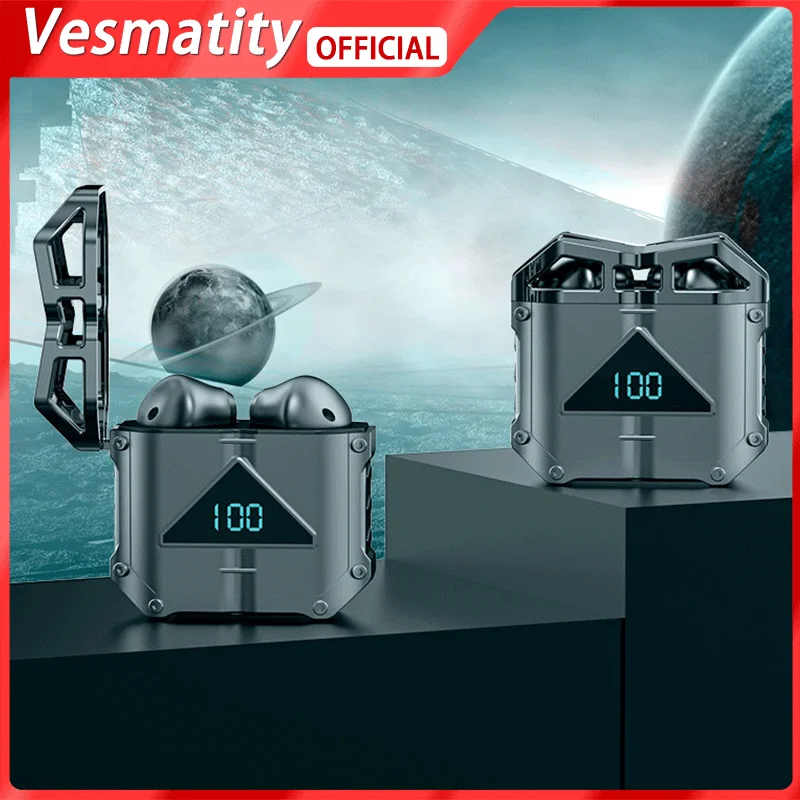 Bluetooth-гарнитура JX30, TWS, с шумоподавлением и задержкой
Bluetooth-гарнитура JX30, TWS, с шумоподавлением и задержкой