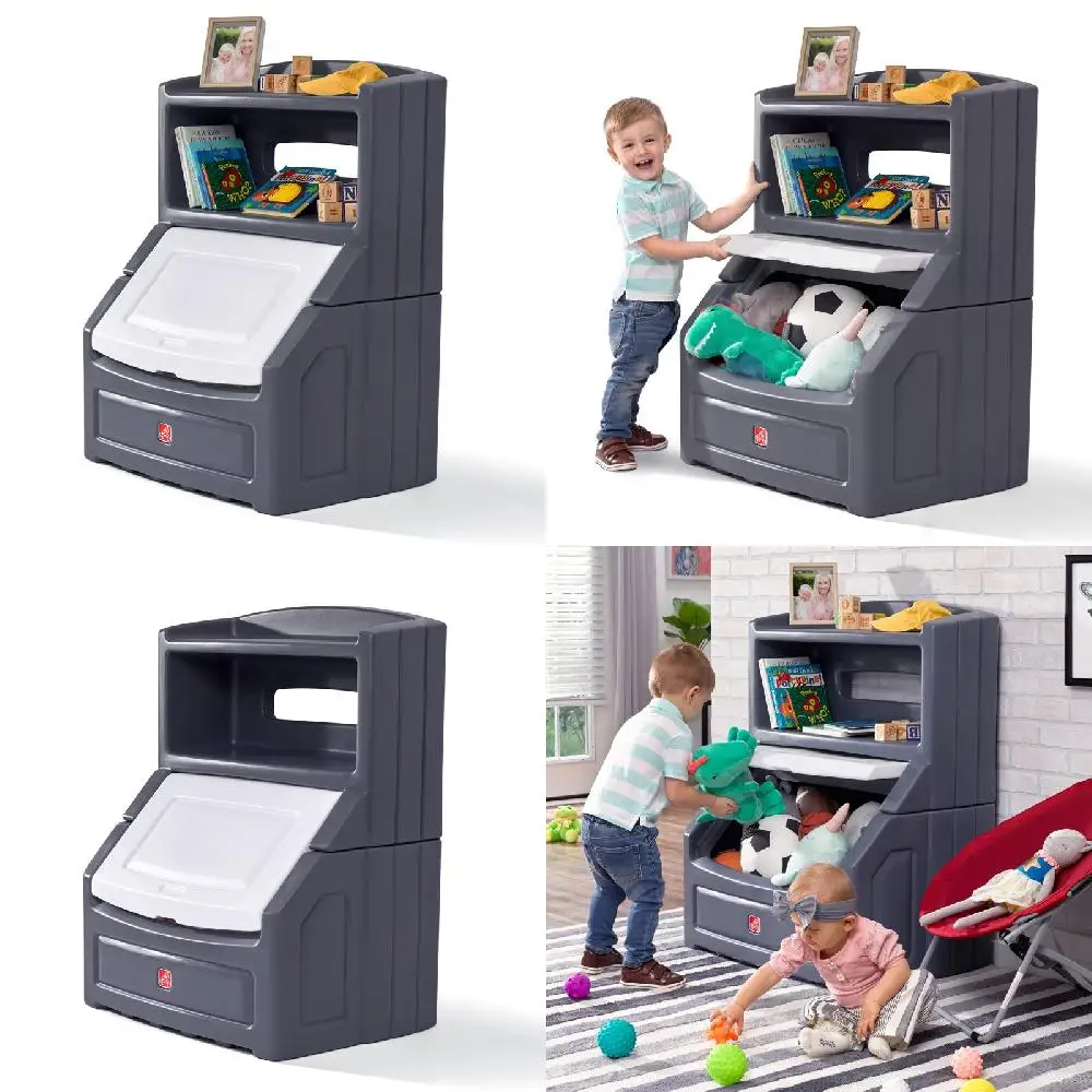 Sturdy Gray Kids Organizer Shelf- Perfect Space Organizatio Smart Hide Toddler Bookcase Storage Chest - Ideal for Kids' Rooms an
Sturdy Gray Kids Organizer Shelf- Perfect Space Organizatio Smart Hide Toddler Bookcase Storage Chest - Ideal for Kids' Rooms an