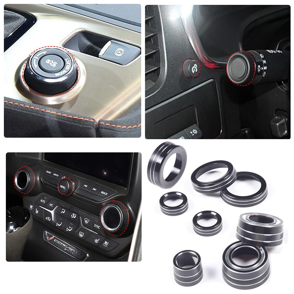 Part Knob Cover 14-19 Air Condition Alloy Aluminum Black For Corvette Gear Shift Volume Trim Brand New Easy Clean
Part Knob Cover 14-19 Air Condition Alloy Aluminum Black For Corvette Gear Shift Volume Trim Brand New Easy Clean