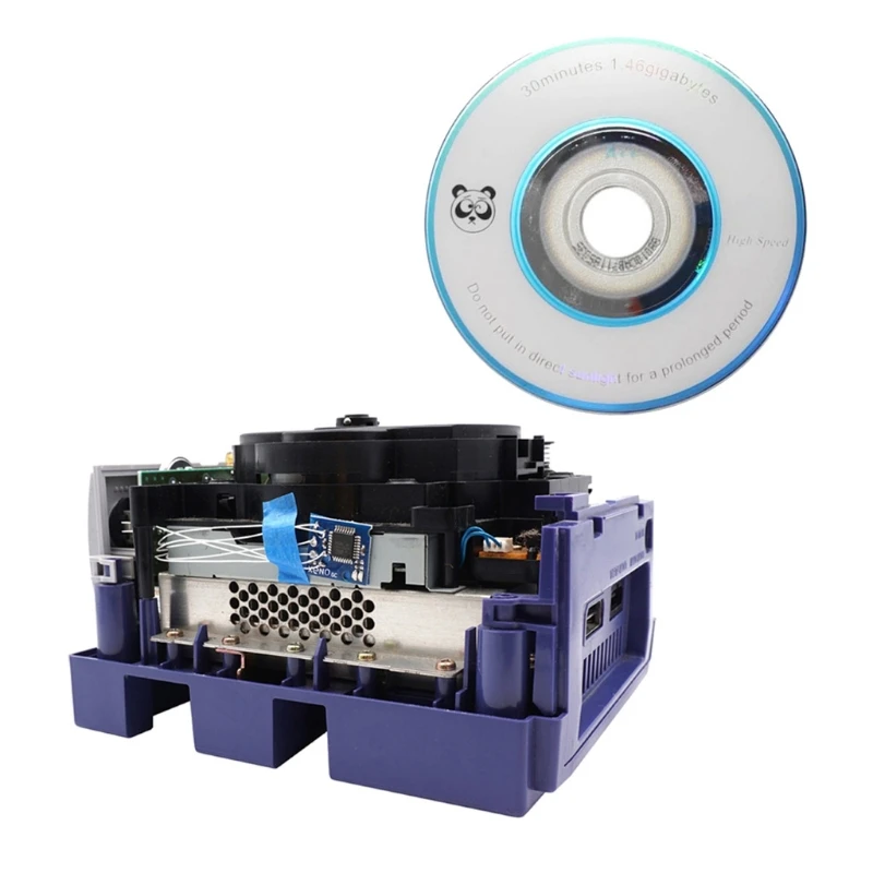 Replacement Swiss Boot Disc Mini DVD for Gamecube,D2SP2 Adapter TF Card Reader
Replacement Swiss Boot Disc Mini DVD for Gamecube,D2SP2 Adapter TF Card Reader