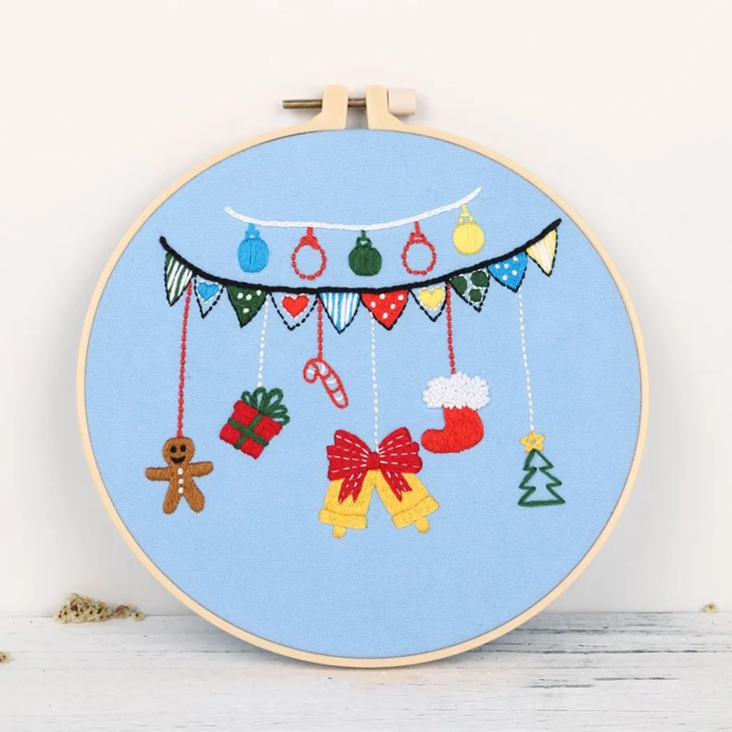 Beginner Embroidery Crafts Embroidered Cloth Christmas Decoration Diy Gift For Friends Beautiful Christmas Decoration
Beginner Embroidery Crafts Embroidered Cloth Christmas Decoration Diy Gift For Friends Beautiful Christmas Decoration