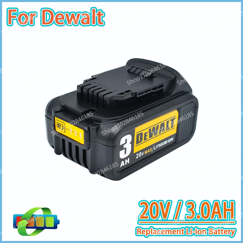 Аккумулятор Dewalt 20 в 18650 Ач, оригинальный запасной аккумулятор для электроинструмента MAX DCB200 DCB201 DCB203, сменный
Аккумулятор Dewalt 20 в 18650 Ач, оригинальный запасной аккумулятор для электроинструмента MAX DCB200 DCB201 DCB203, сменный