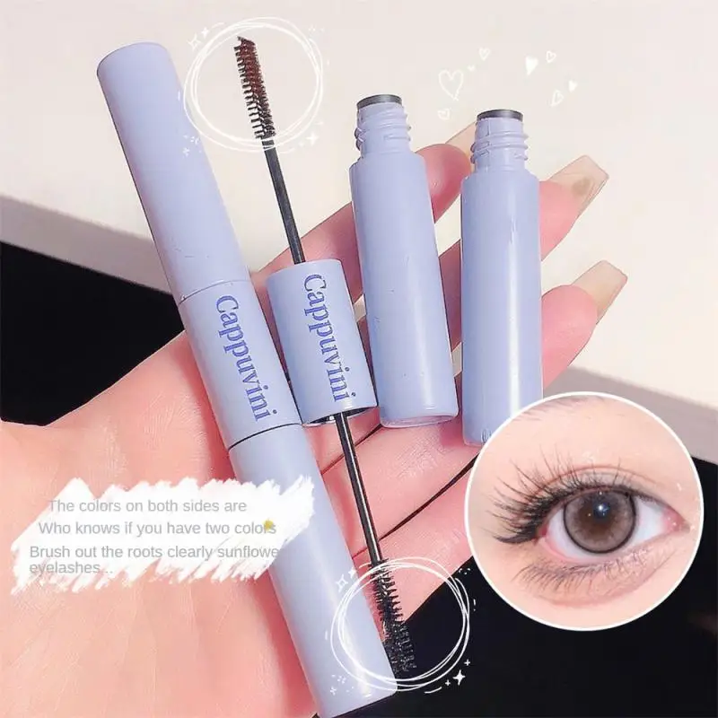 Colorful Mascara Eyelashes Extension Natural Eyelash Curling Sparkling Eyes Eyes Makeup Double-head Mascara Waterproof Mascara
Colorful Mascara Eyelashes Extension Natural Eyelash Curling Sparkling Eyes Eyes Makeup Double-head Mascara Waterproof Mascara